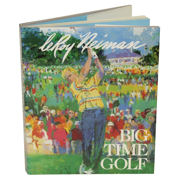 LeRoy Neiman Signed 'Big Time Golfer' Personalized to Doug Sanders JSA ALOA