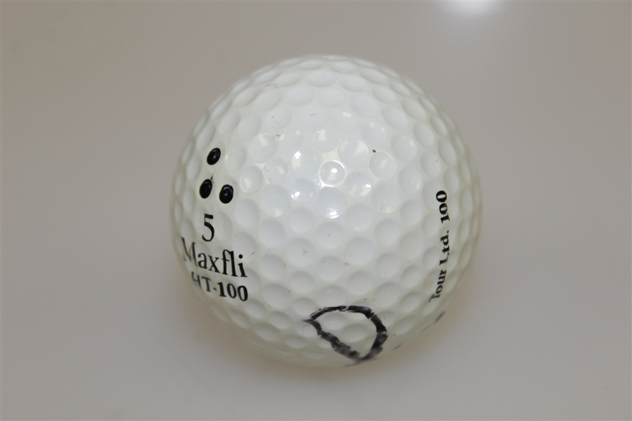 Jack Nicklaus Signed Personal Maxfli Golf Ball JSA ALOA