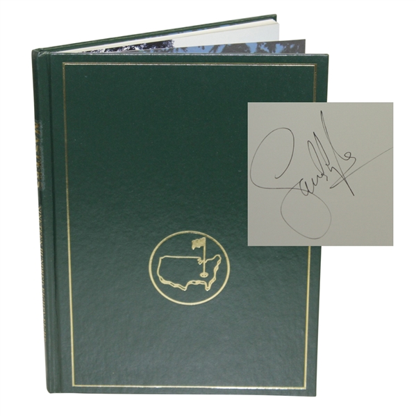 1988 Masters Tournament Annual Book - Signed By Winner Sandy Lyle JSA ALOA