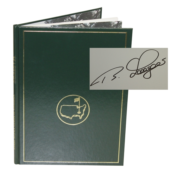 1993 Masters Tournament Annual Book - Signed By Winner Bernard Langer JSA ALOA