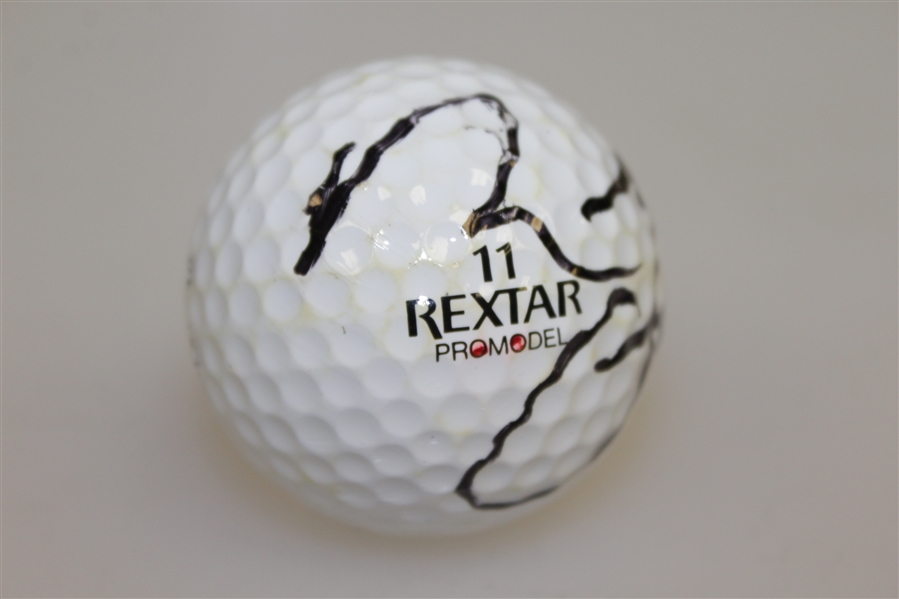 Nick Faldo Signed Personal Rextar Golf Ball JSA ALOA