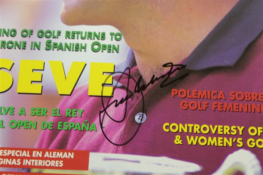 Seve Ballesteros Signed 'Espana Golf' Magazine w/ Full Signature JSA ALOA