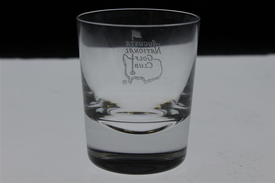 Augusta National Golf Club Tumbler Glass in Original Packaging - Etched Classic Logo