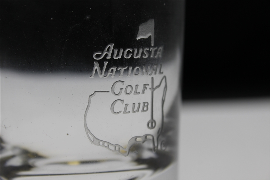 Augusta National Golf Club Tumbler Glass in Original Packaging - Etched Classic Logo