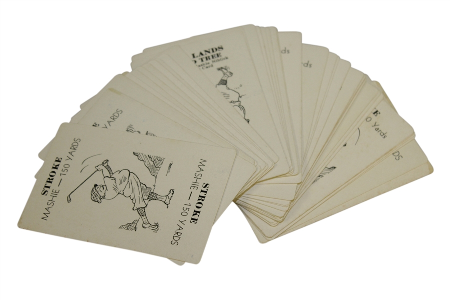 Grover C. Zweifel 'Card Golf' Game - Circa 1932