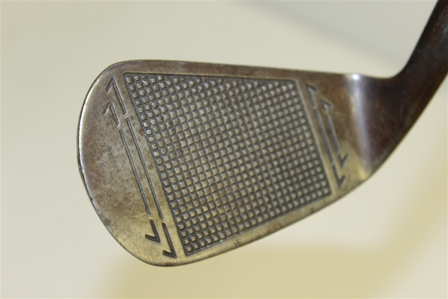 Circa 1920 Kroydon Spade Mashie - Small Brickface Model