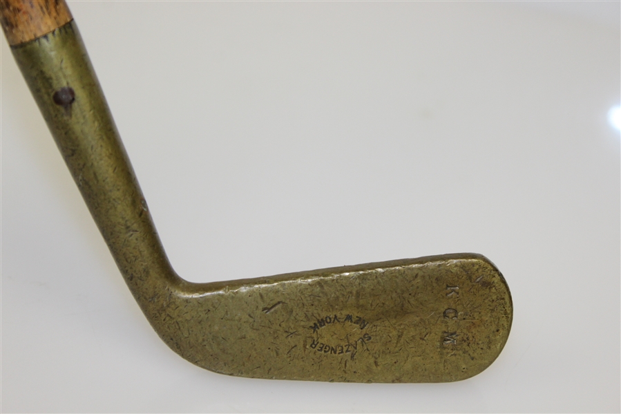 Slazenger New York Smooth Face Putter with K C M Initials on Back