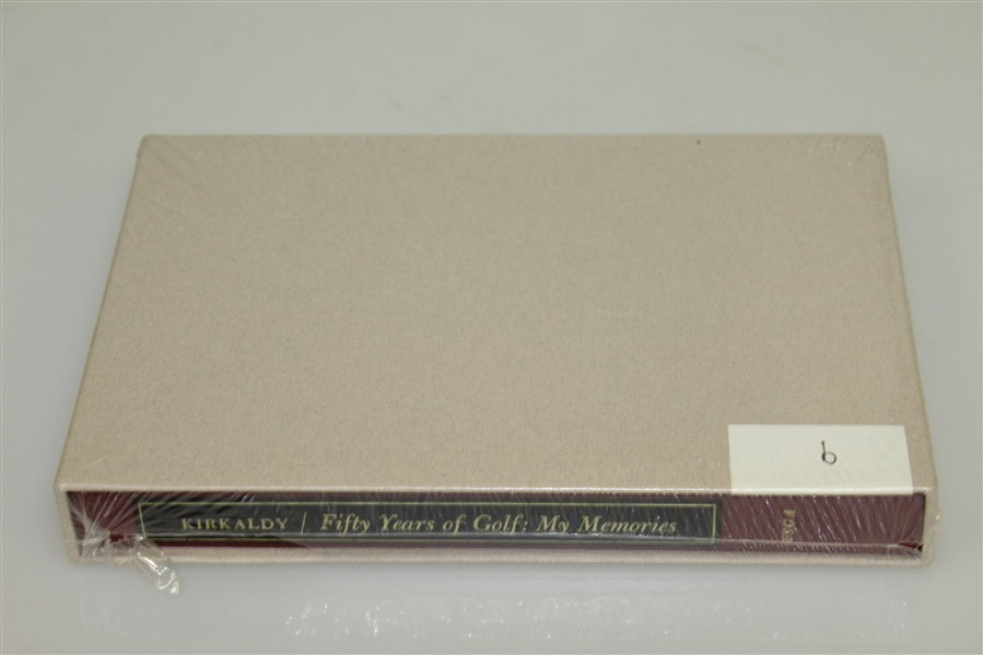 'Fifty Years of Golf: My Memories' by Kirkaldy of USGA - Wrapped in Slipcase