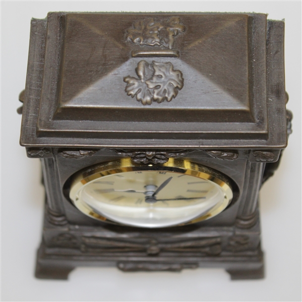 Classic Royal Tara Golf Themed Carriage Clock by Artist Rick Lewis - Works