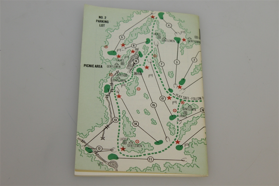 1964 Masters Spectator Guide - Arnold Palmer Wins 7th & Final Major