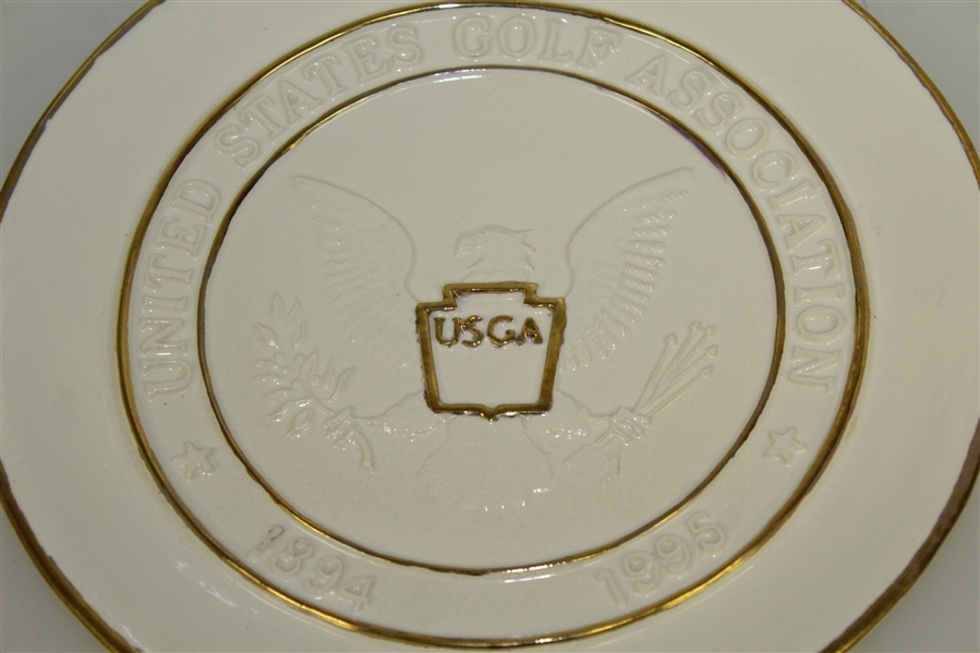 United States Golf Association 1894-1995 Centennial Plate Artist Proof #3/10 by Bill Waugh