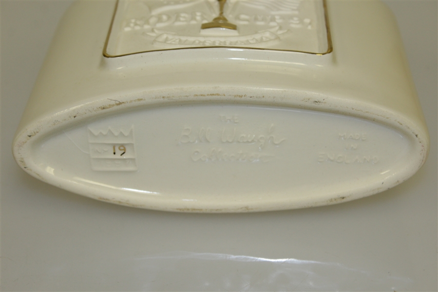 Ryder Cup 1997 Valderrama Golf Club Bill Waugh Artist Proof #19 Porcelain Decanter