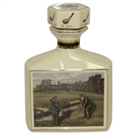 St Andrews The Old Course Porcelain Artist Proof Decanter by Bill Waugh - The Clubhouse Collections