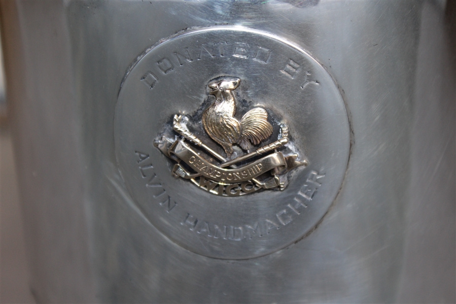 'The Weathervane Cup' Sterling Silver Trophy from W.I.G.C. - Given to Club Champion 3 1/2 Lbs. 
