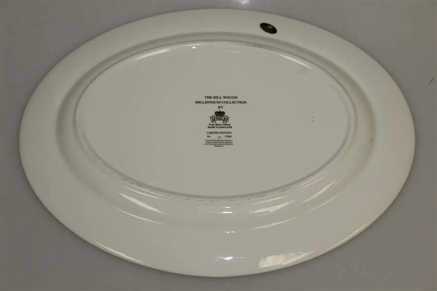St Andrews Millenium Collection Platter by Bill Waugh - Aynsley Fine Bone China 46/2000