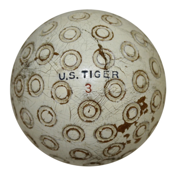 Vintage US Tiger Ball - 'Donut' Pattern