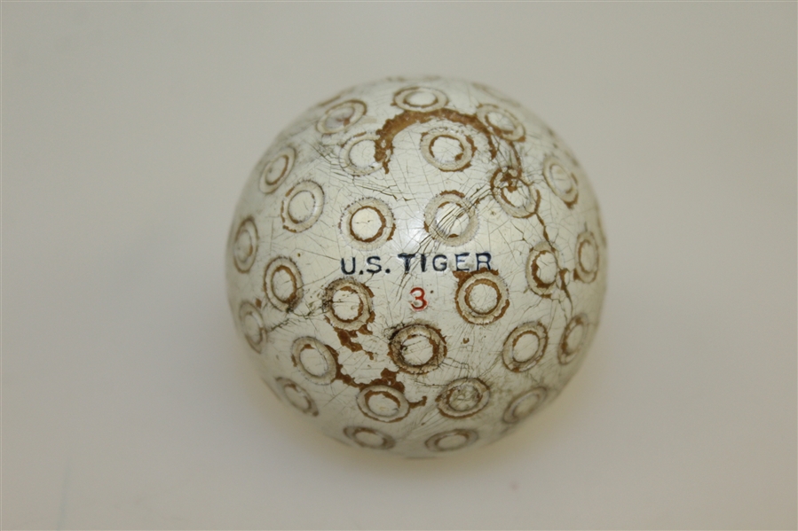 Vintage US Tiger Ball - 'Donut' Pattern