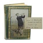 Jerome Travers Travers Golf Book Signed to Warren G. Harding - One of a Kind JSA ALOA