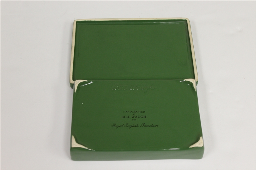 Augusta National Golf Club Clubhouse Royal English Porcelain Handcrafted by Artist Bill Waugh