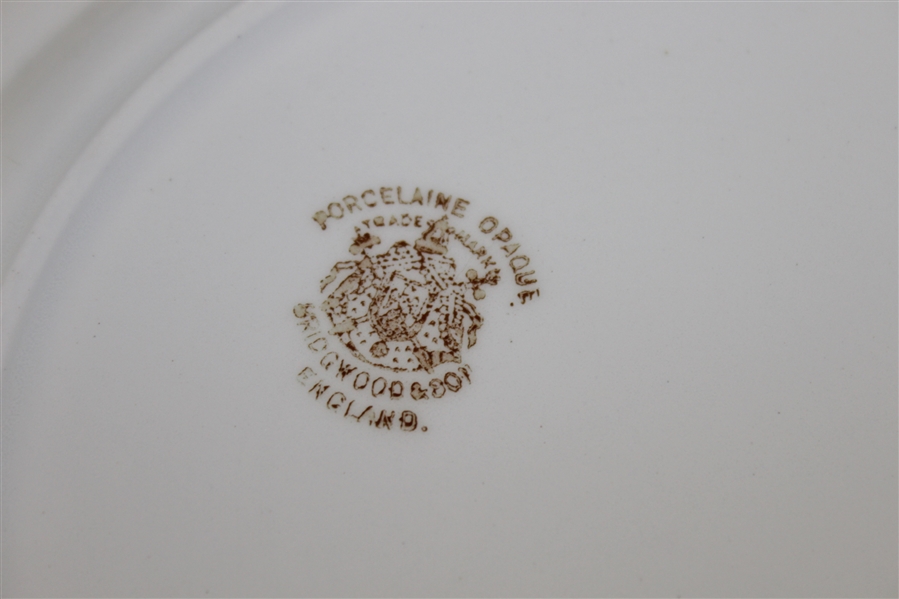 Bridgwood & So. 'The Indispensable Caddie' English Plate