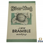 Silver King Bramble Color Golf Ball Brochure Advertisement