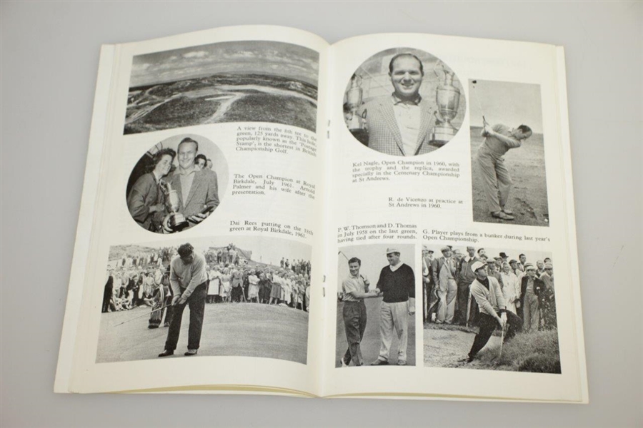 1962 Open Championship at Old Troon Program - Arnold Palmer Winner