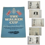 1959 The Walker Cup at Muirfield Program Signed by Team Including Nicklaus JSA ALOA