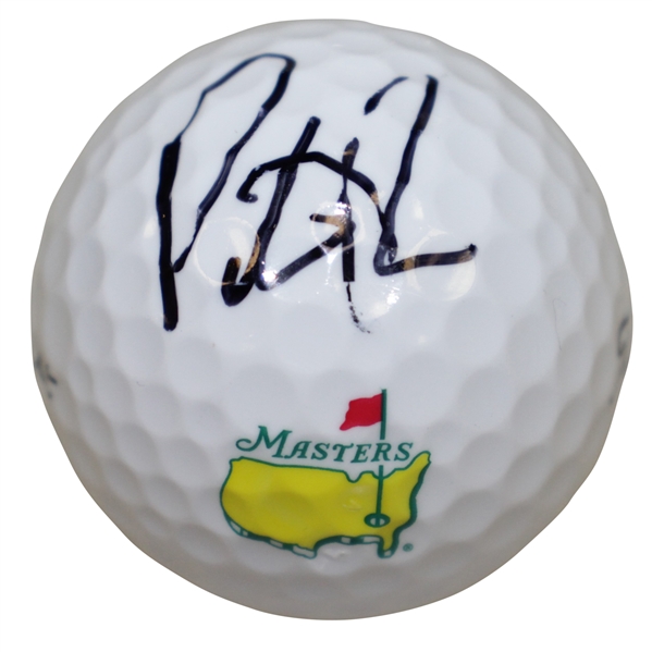 Patrick Reed Signed Masters Logo Golf Ball PSA/DNA #AF34811