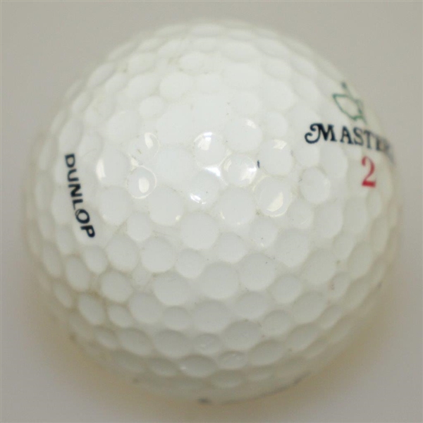 Larry Mize Signed Old Masters Logo Golf Ball - Seldom Seen JSA ALOA