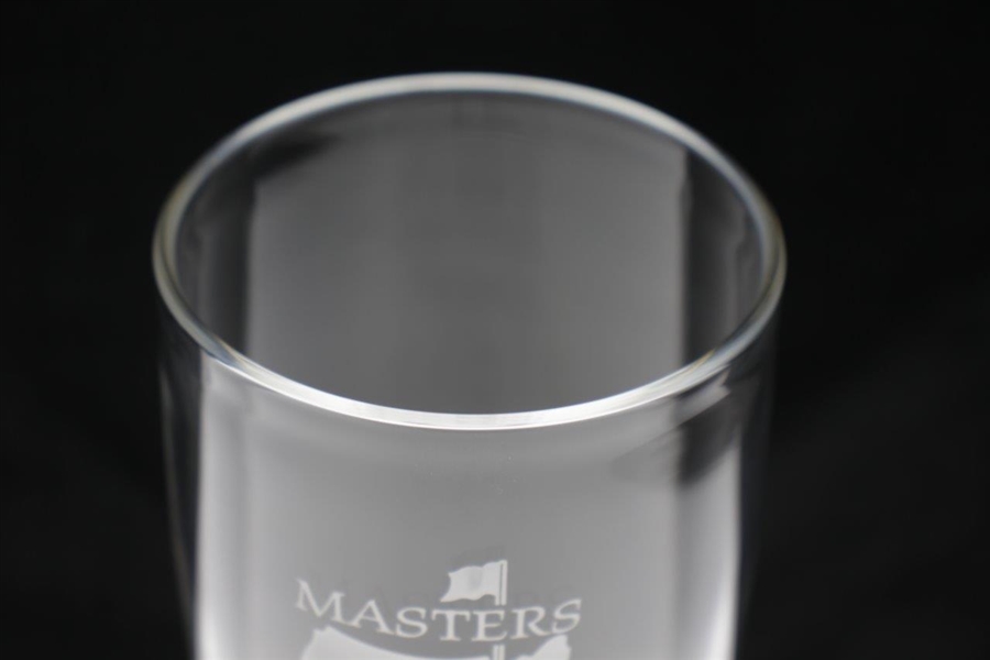 1995 Masters Awarded Eagle Hole #13 Crystal Highball Glass - Mark Calcavecchia