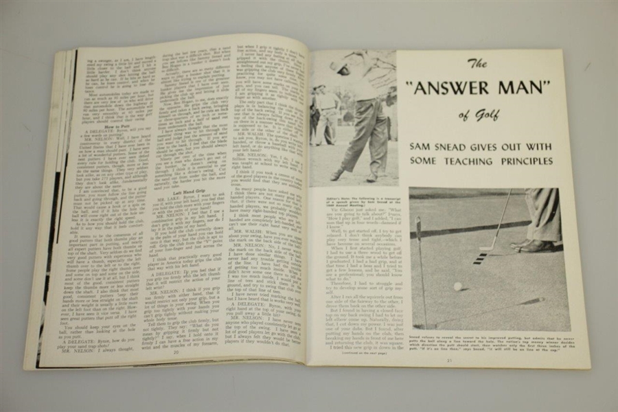 Vintage PGA Teachers' Guide w/ Foreword from Bob Jones
