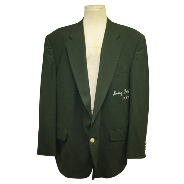 Doug Ford Signed & Inscribed 1957 Green Jacket JSA ALOA