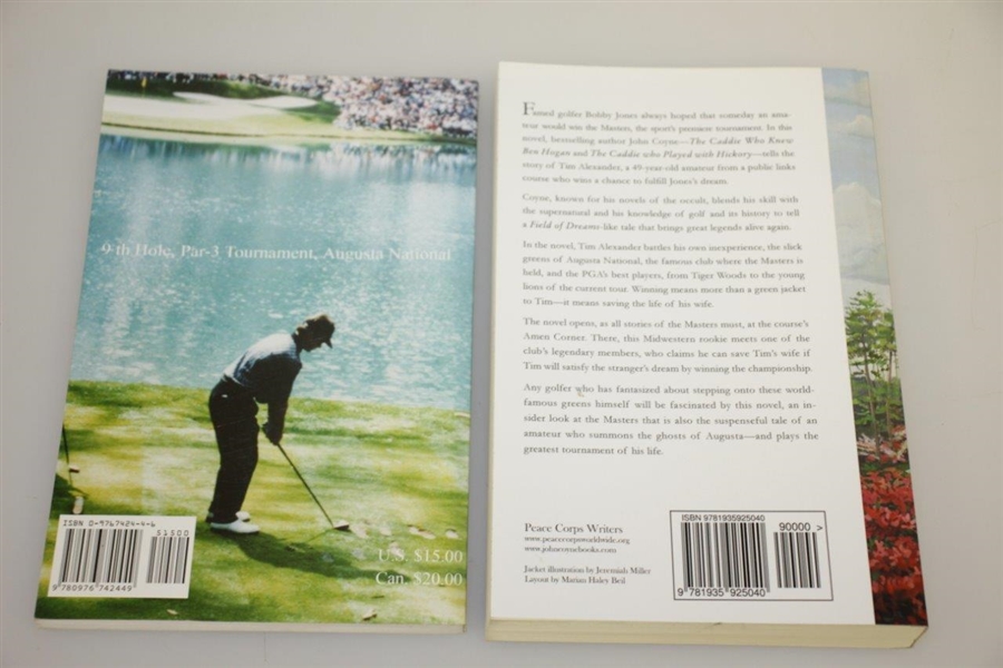 Masters Tournament Augusta National Fiction Grouping of Six Publications