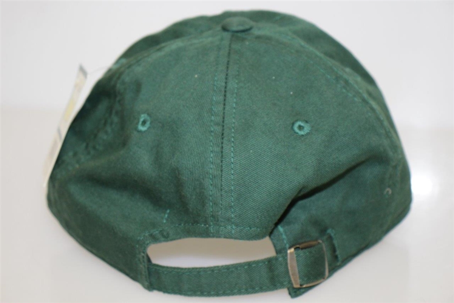 Augusta National Golf Club Logo Forrest Green Slouch Hat - New w/ Tags