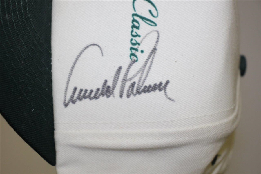 Arnold Palmer Signed Middlesex County Charity Golf Classic Hat JSA ALOA