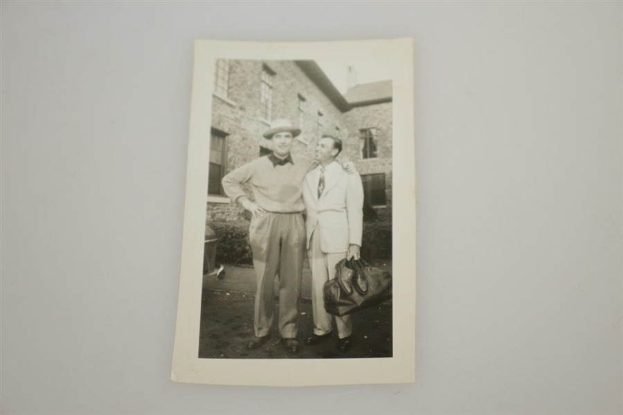 Ben Hogan Signed & Inscribed Period 8x10 Photo w/ Original 1948 3x5 JSA ALOA