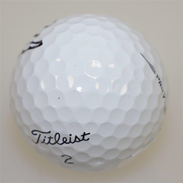 Patrick Reed Signed Masters Logo Golf Ball w/ Score & Year Won Inscriptions JSA #EE39880