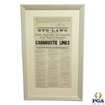 1903 Carnoustie Links Bye-Laws
