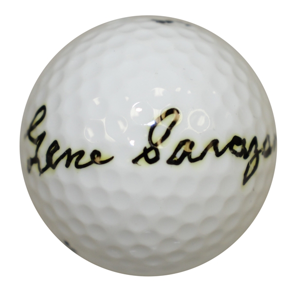 Gene Sarazen Signed Tour Plus Golf Ball JSA #DD81912