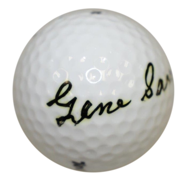 Gene Sarazen Signed Tour Plus Golf Ball JSA #DD81912