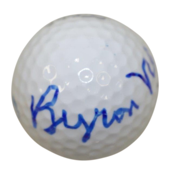 Byron Nelson Signed Titleist Golf Ball JSA FULL #BB12460