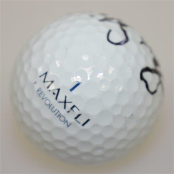 Jack Nicklaus Signed Personal Maxfli Logo Ball JSA ALOA