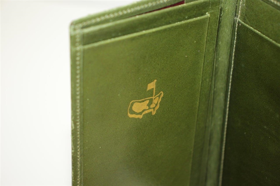 Vintage Augusta National Golf Club Members Leather Wallet 
