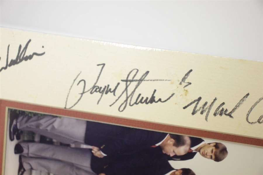 1989 Ryder Cup US Team Signed Matted Photo of White House Visit - Stewart, Watson, Etc JSA ALOA