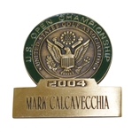 Mark Calcavecchias 2004 US Open at Shinnecock Hills Contestant Badge