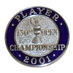 Mark Calcavecchias 2001 OPEN Championship at Royal Lytham Contestant Badge