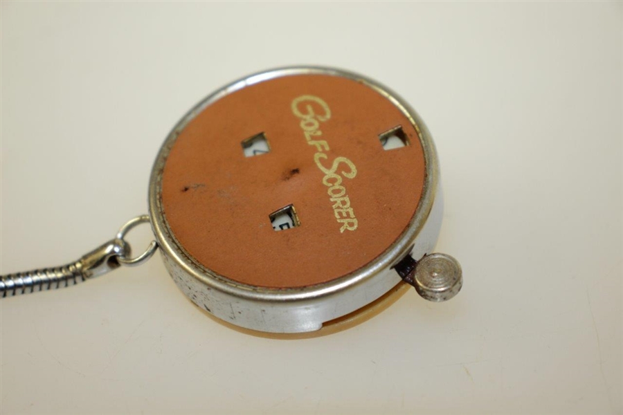 Vintage GolfScorer Keychain Score Keeper - Crist Collection