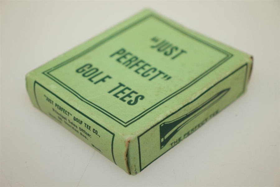 Classic Just Perfect Golf Tees in Original Box - The Perfect Tee - Crist Collection