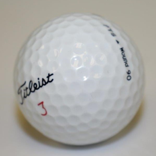 Greg Norman Signed European Masters Logo Golf Ball JSA ALOA