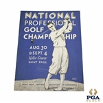 1932 PGA Championship at Keller Course GC Program - Olin Dutra Winner